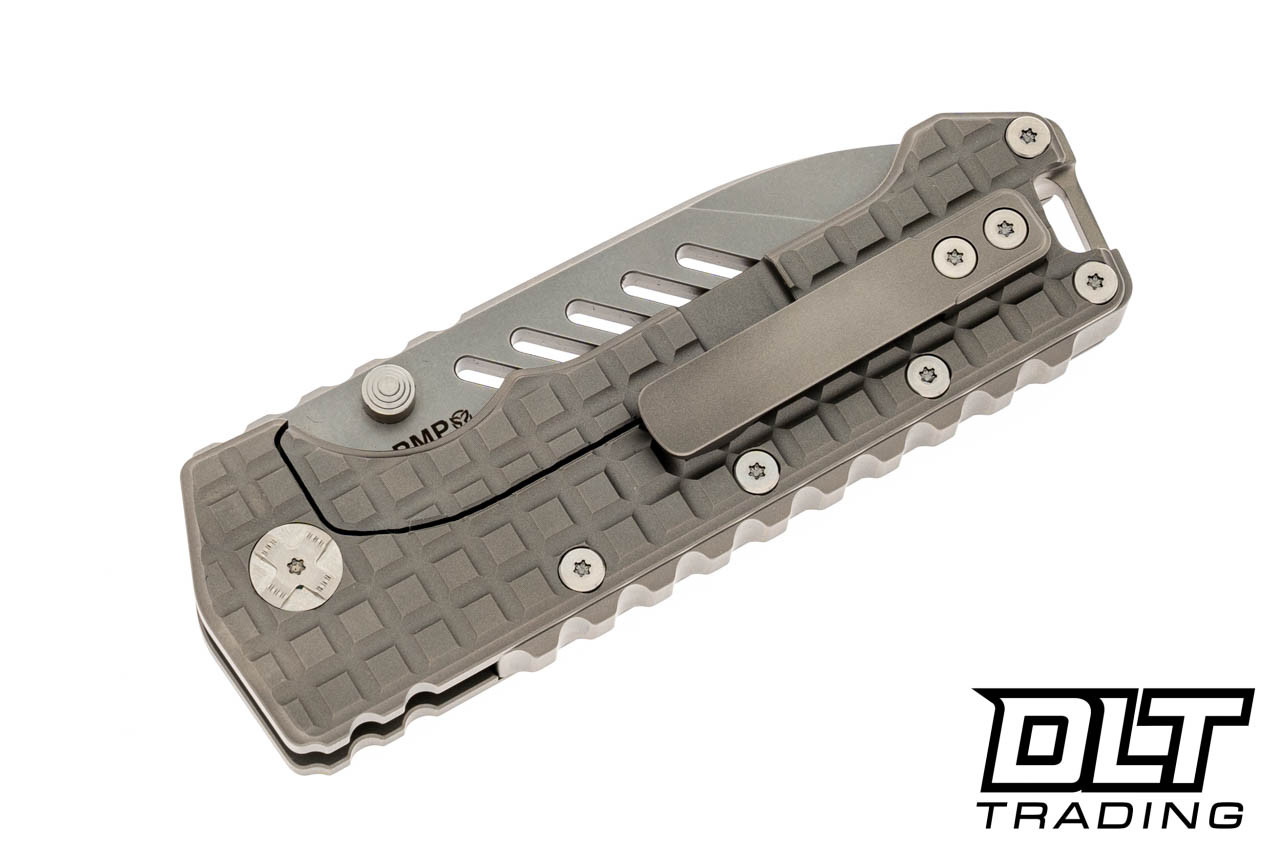 PMP Kodiak - Bead Blasted Titanium - Silver Hardware - DLT Trading
