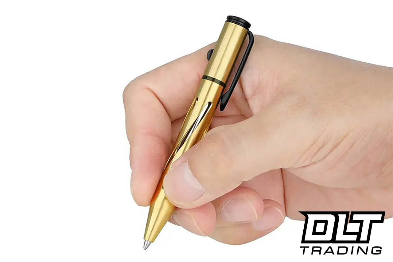 Olight オーライト Open Mini brass ブラス ボールペン Olight O'Pen Mini - Brass - DLT Trading