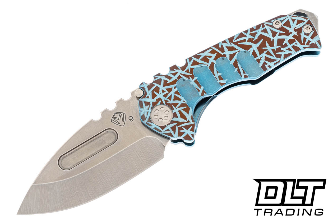 Medford Praetorian Genesis T Drop Point - Tumbled S90V - Sculpted