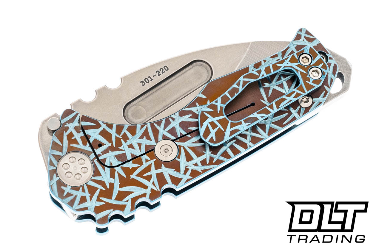 Medford Praetorian Genesis T Drop Point - Tumbled S90V - Sculpted