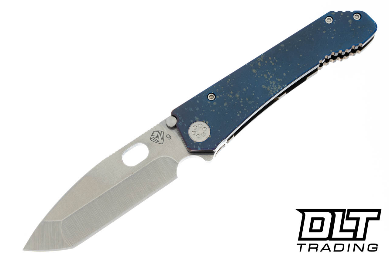 Medford 187 DPT - Tumbled S90V - Flamed & Bronze Anodized Titanium