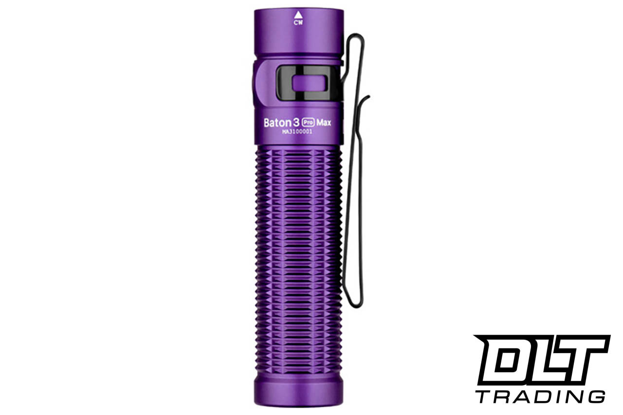 Olight Baton 3 Pro Max - Purple - Cool White - DLT Trading
