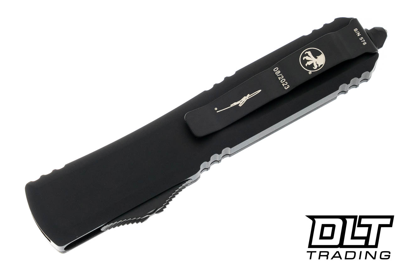Microtech Digi Microtech Ultratech D/E - Black Frag G-10 - Black Blade - Signature Series