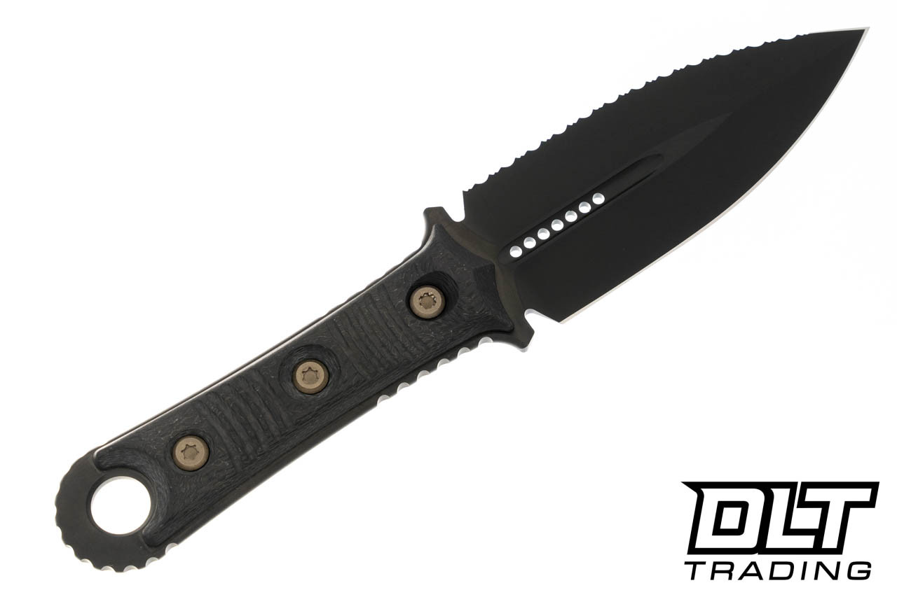 Microtech 201-3DLCCFS SBD D/E - Carbon Fiber - Black DLC Blade ...