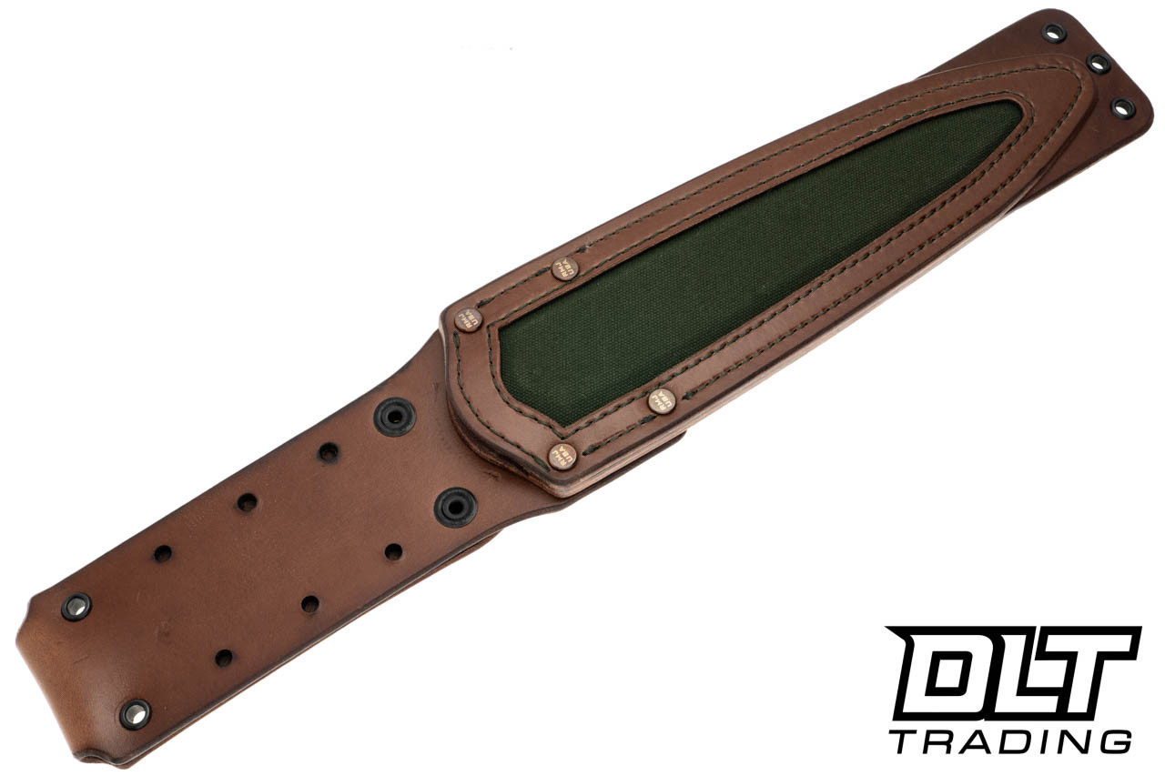 RMJ Tactical Lady Death - Cobalt Cerakote - Dirty Olive G-10 - DLT