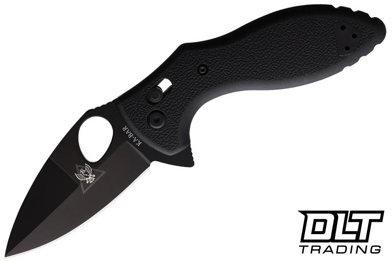 Kabar TDI Flipper - Black Blade - Black Handle - DLT Trading
