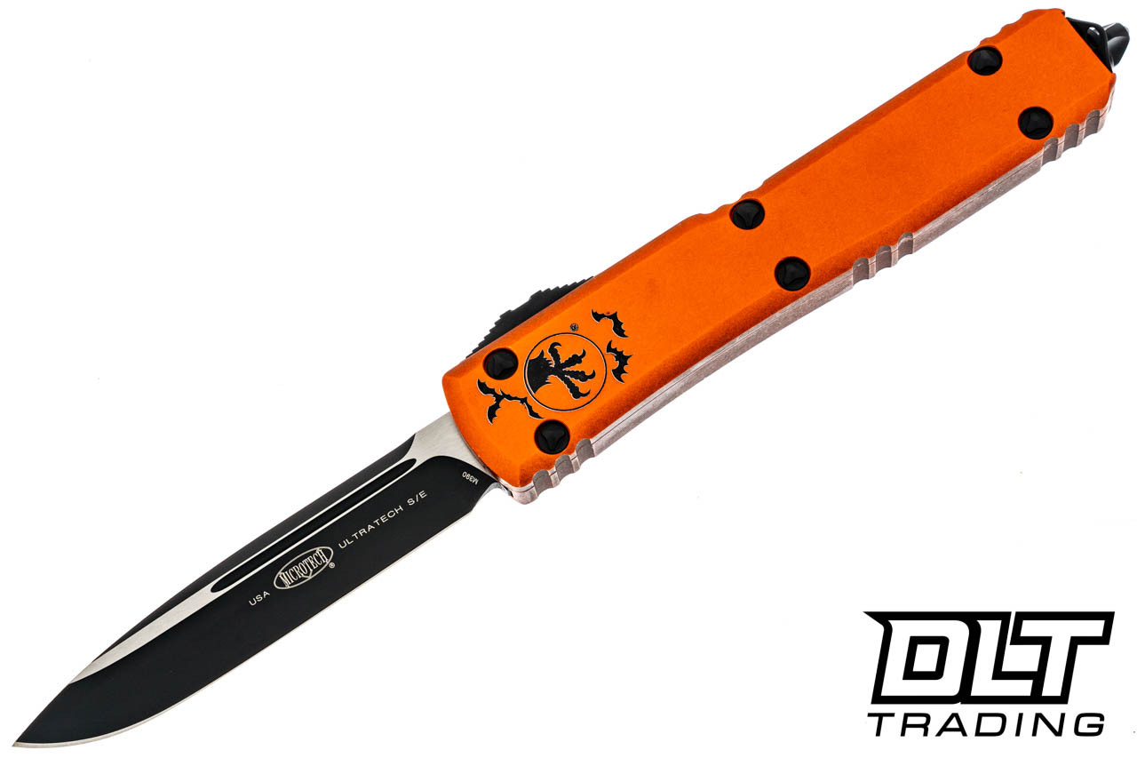 Microtech Ultratech S/E - Halloween Handle - Signature Series