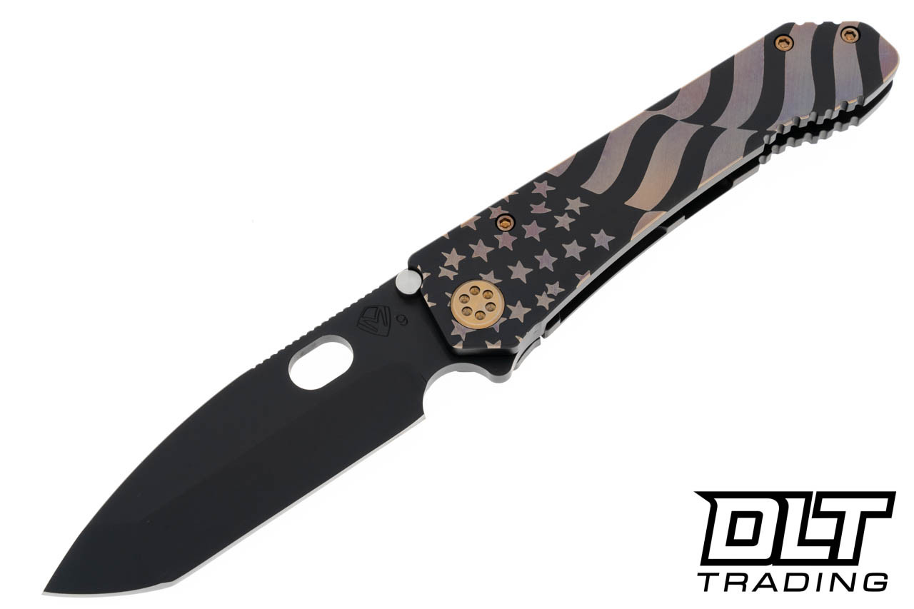 Medford 187 DPT - PVD S90V - PVD Ghost American Flag - Bronze