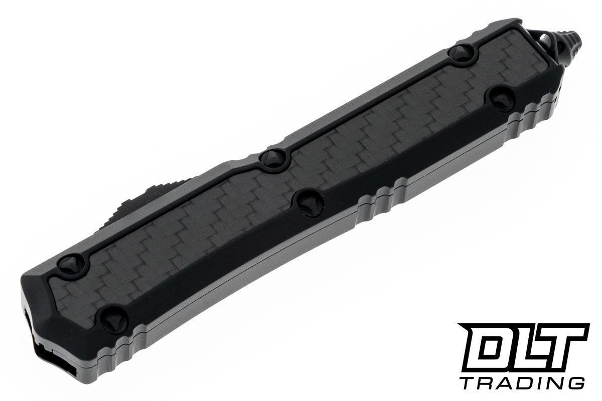 Microtech 206-2TCFIS Makora D/E - Black Handle - Carbon Fiber