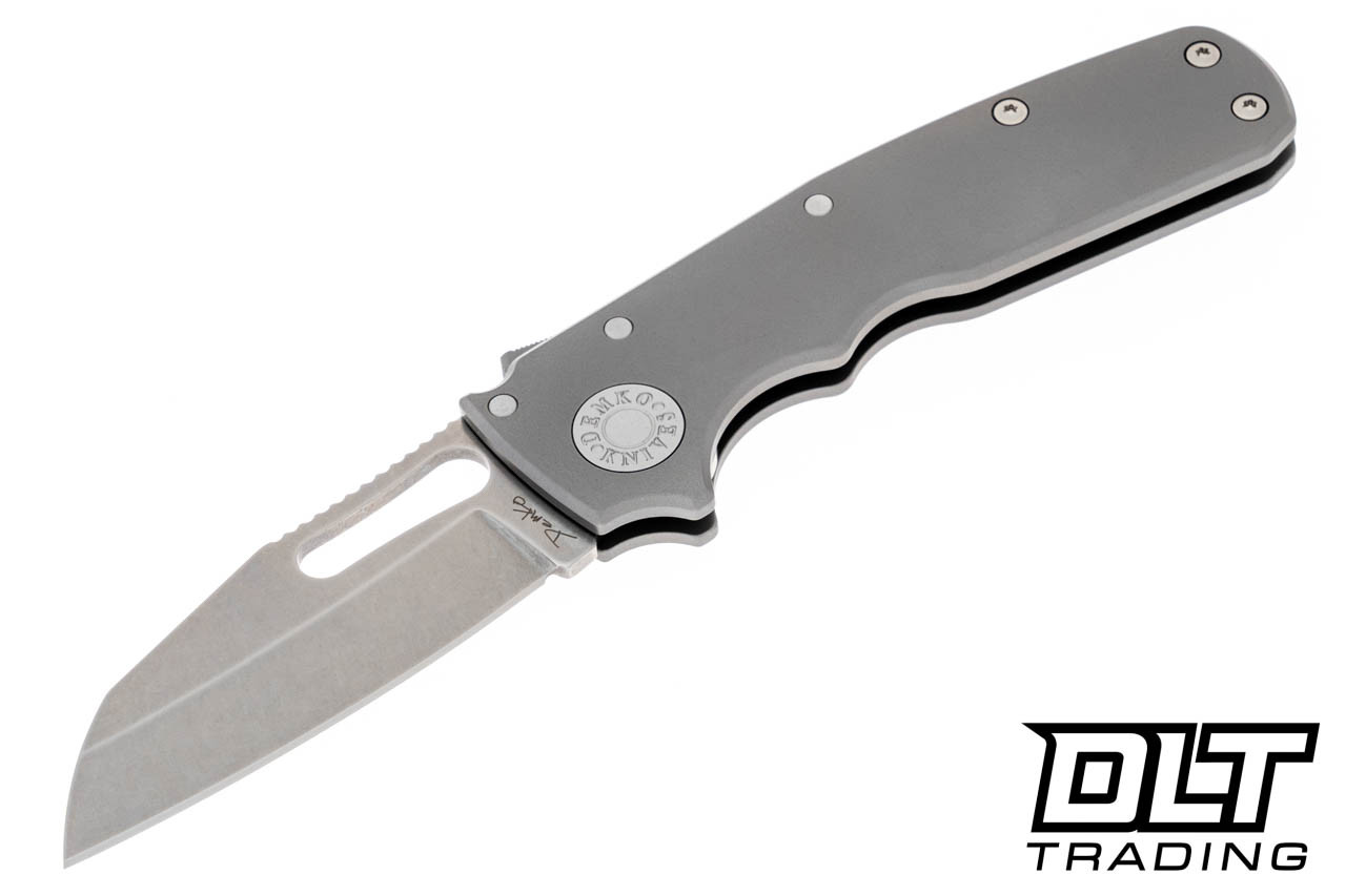 Demko Shark Cub 20CV - Shark Foot - Smooth Titanium