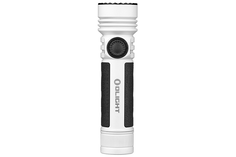 Olight Seeker 4 Pro ホワイト　新品未使用 Olight Seeker 4 Pro 4600 Lumen Rechargeable Flashlight - White