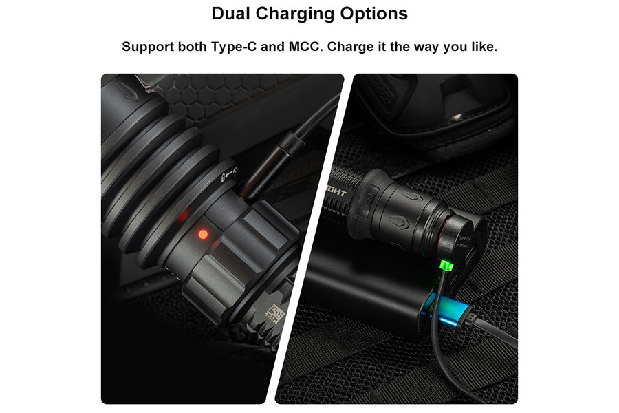 Olight Warrior X 4 Matte Black & X-WM03 Mount & sROD-7 Remote Pressure Switch