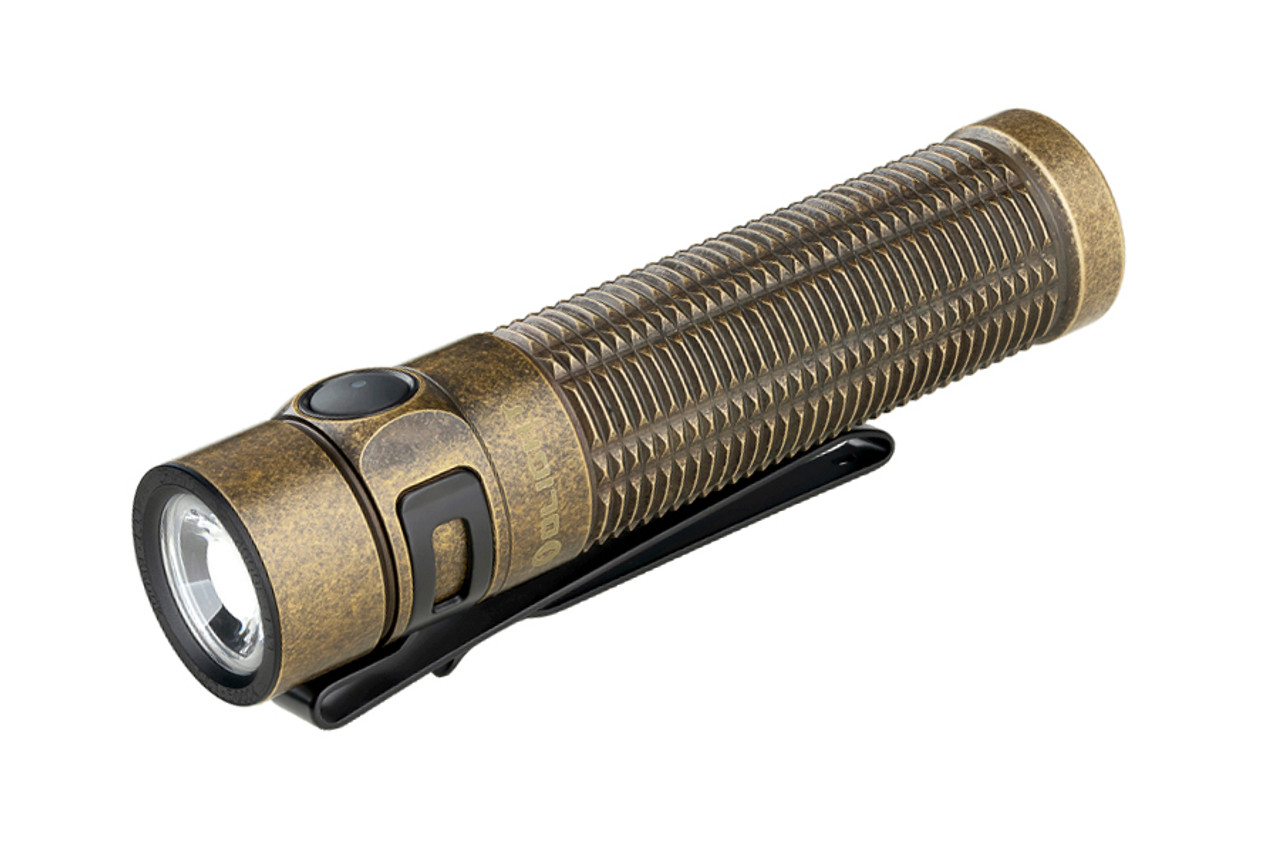 Olight Baton 3 Pro Max - Brass Stonewash - Cool White - DLT Trading