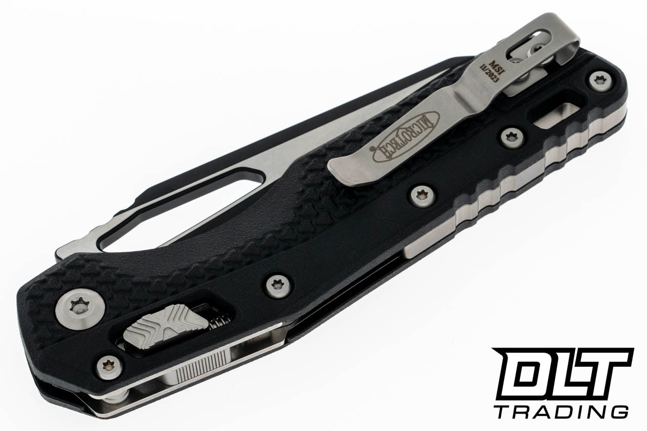 Microtech 210T-1PMBK MSI S/E - Black Injection Molded Handle