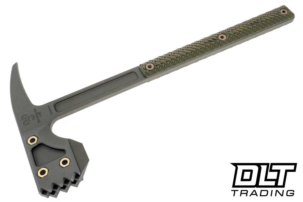 RMJ Tactical Snuggles Breaching Tool - Tungsten Cerakote - Dirty