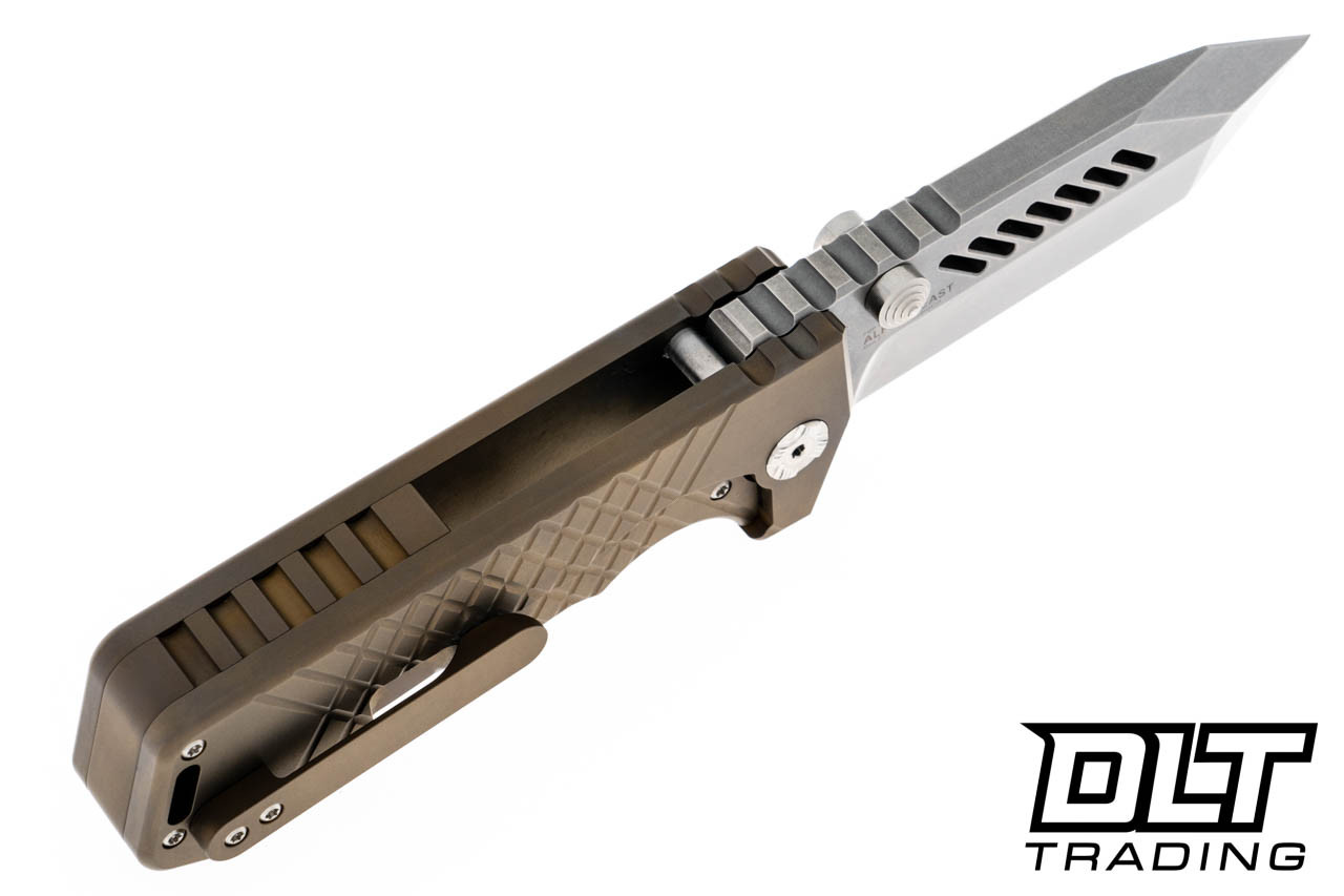 PMP Alpha Beast Gen 2 Crosshatch - Bronze Anodized Titanium