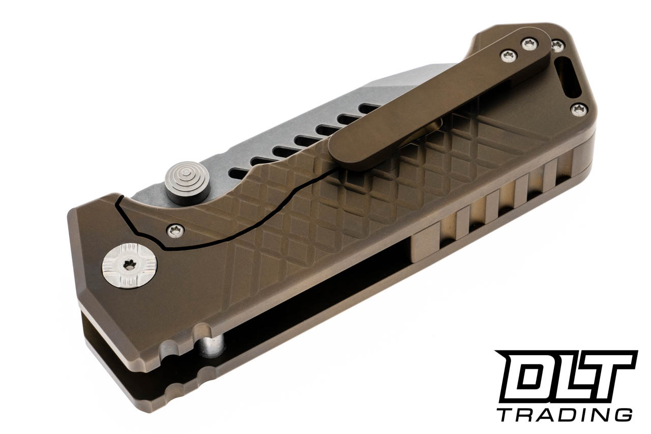 PMP Alpha Beast Gen 2 Crosshatch - Bronze Anodized Titanium