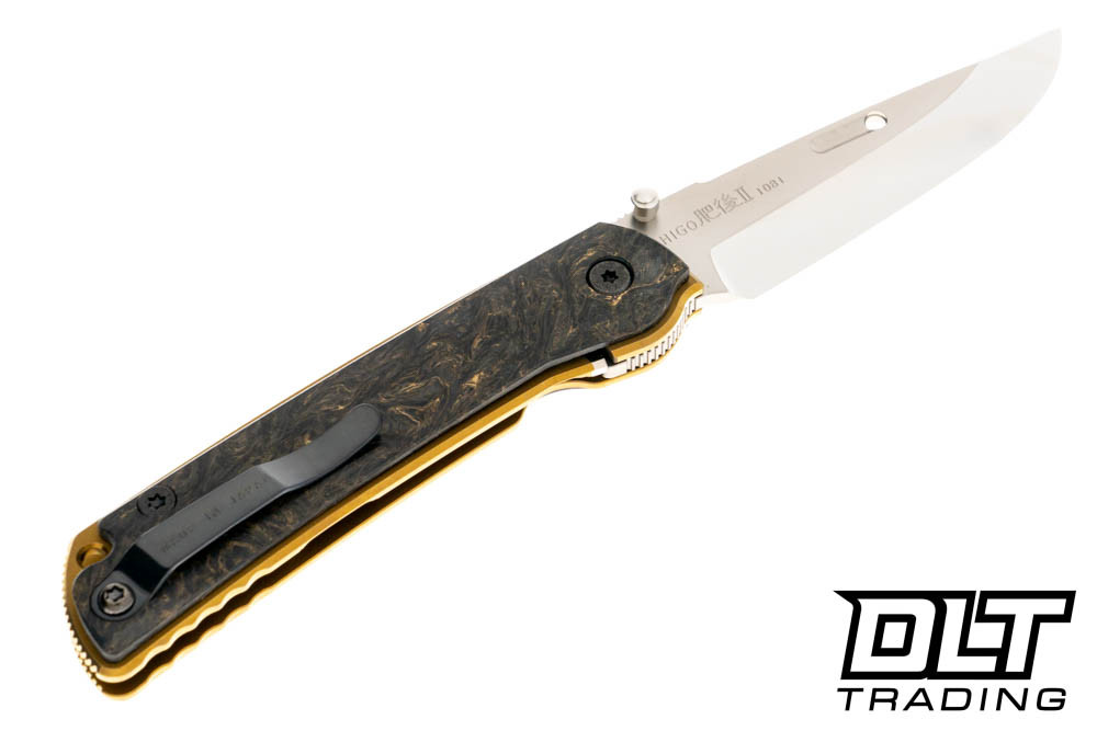 HIGO II X-FCF-ZDP - Dark Matter Gold Carbon Fiber - DLT Trading