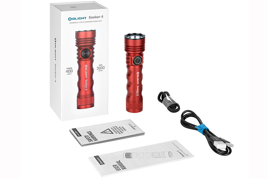 Olight Seeker 4 - Red - DLT Trading
