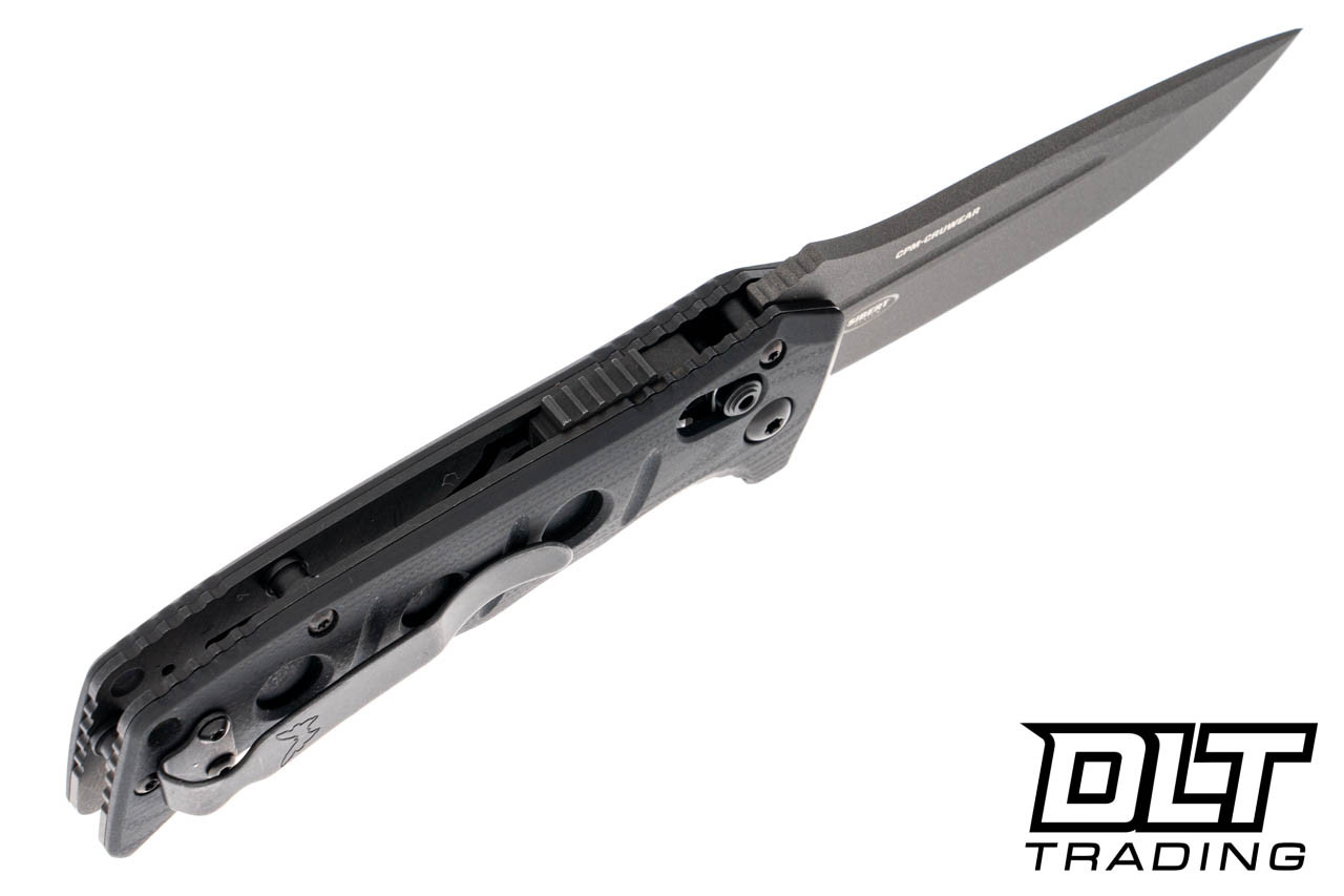 Benchmade Mini Adamas Black G10 CruWear Steel - 2.79oz