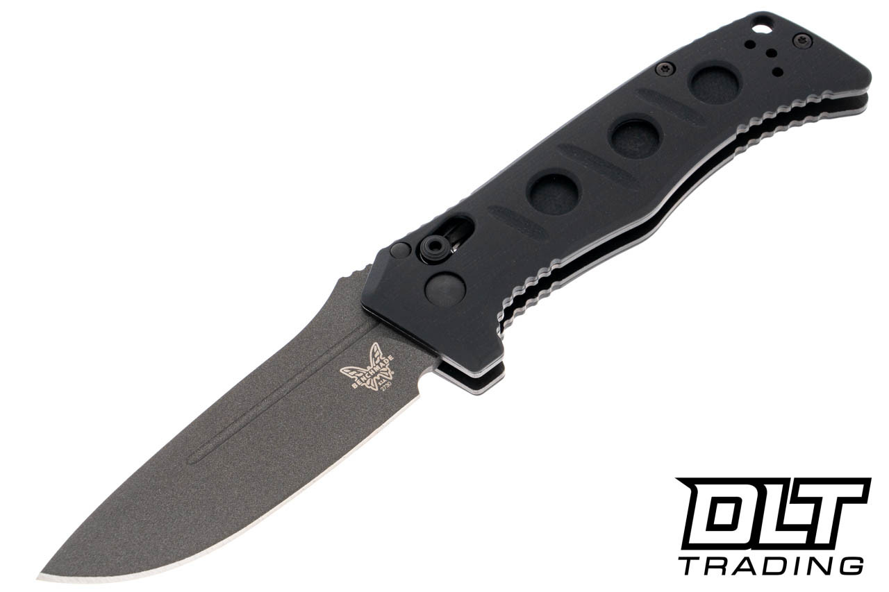 Benchmade Mini Adamas Black G10 CruWear Steel - 2.79oz