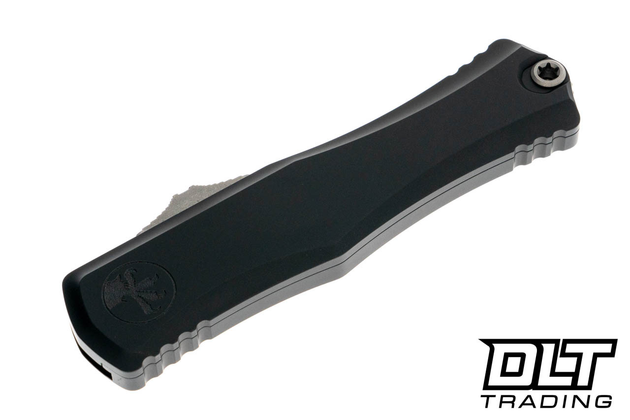 Microtech 1702-10AP Hera II - Black Handle - Apocalyptic Blade
