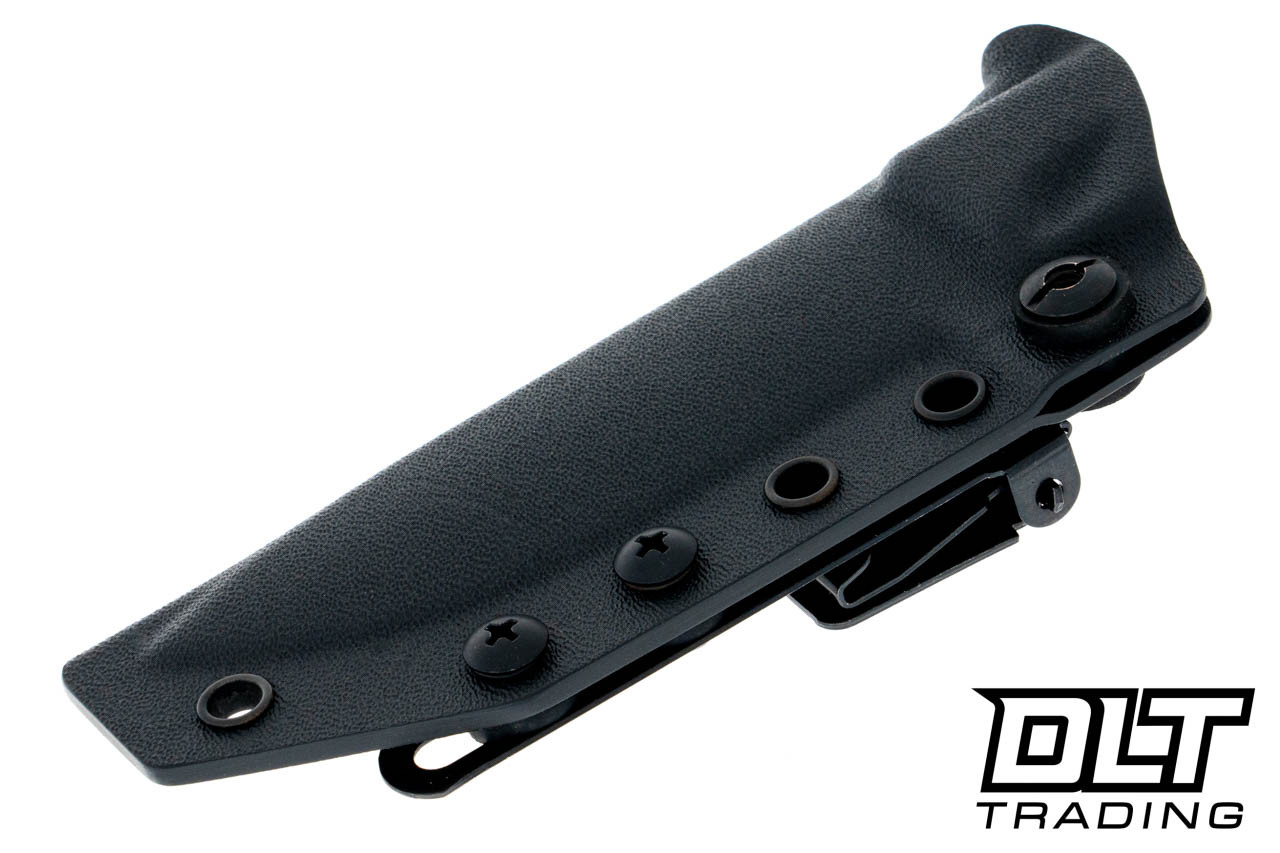 TRC K-1S - Natural Canvas Micarta - DLC Elmax Blade - Kydex Sheath