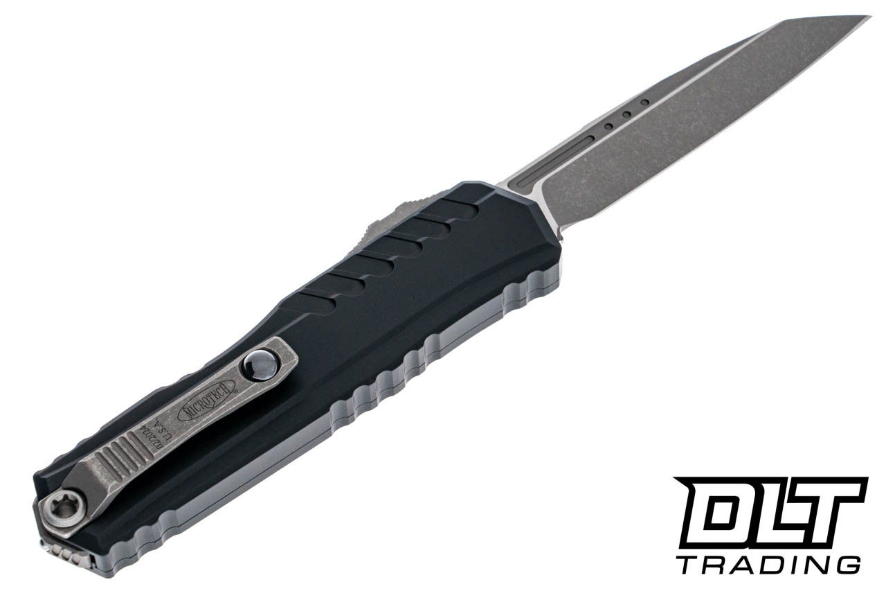 Microtech 1241-10AP Cypher II S/E - Black Handle - Apocalyptic
