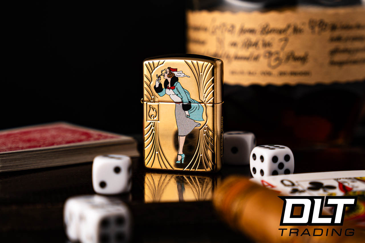 シェリコ♡ Zippo 85th Anniversary Collectible - Windy Girl - DLT Trading