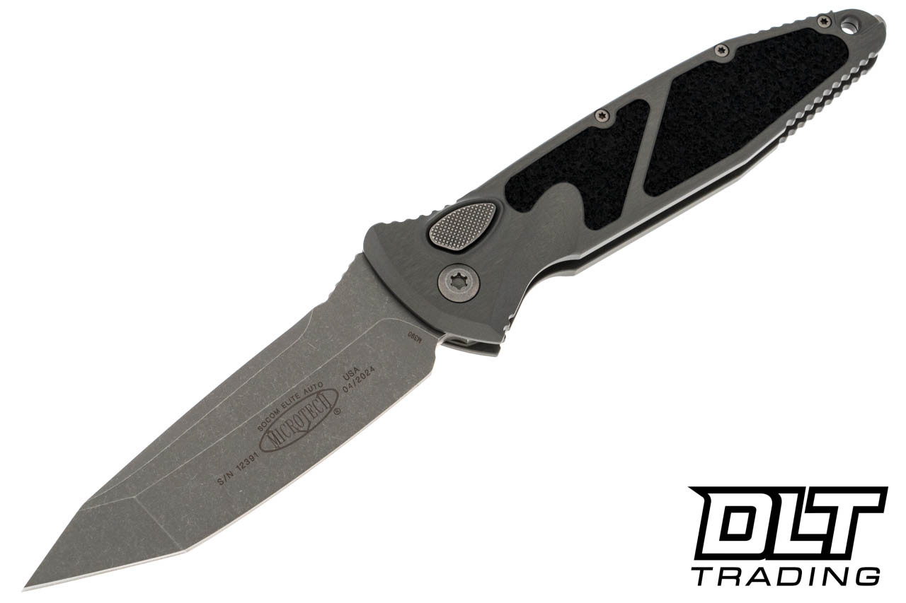 Microtech 161A-10APNC Socom Elite T/E - Natural Clear Handle