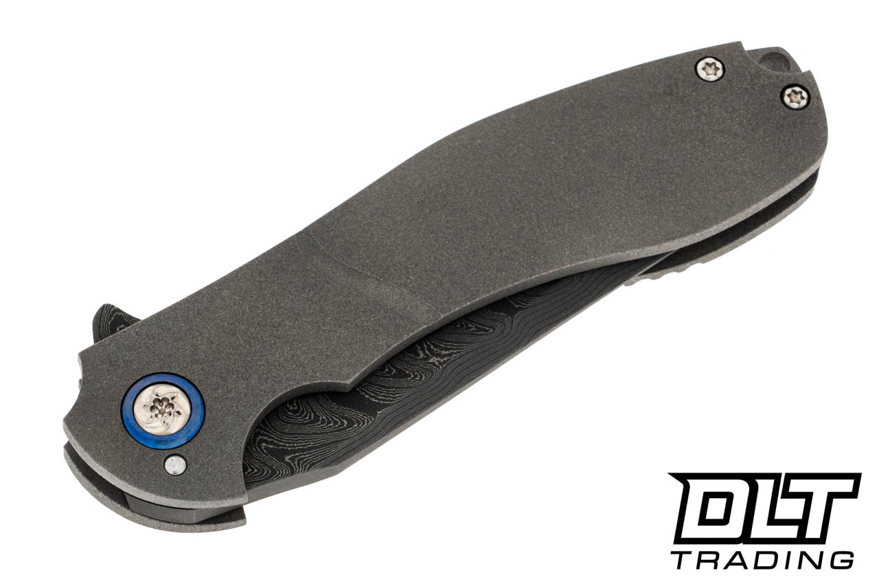 Melvin Lozada Custom Raptor 3.5 SE Chad Nichols Boomerang Damascus