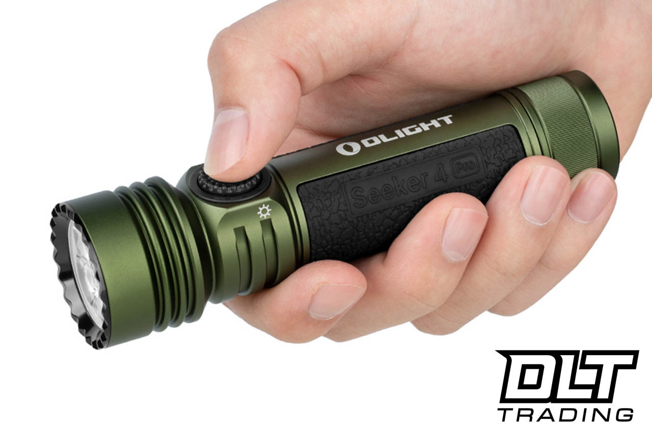 Olight Seeker 4 Pro - OD Green - Cool White - DLT Trading