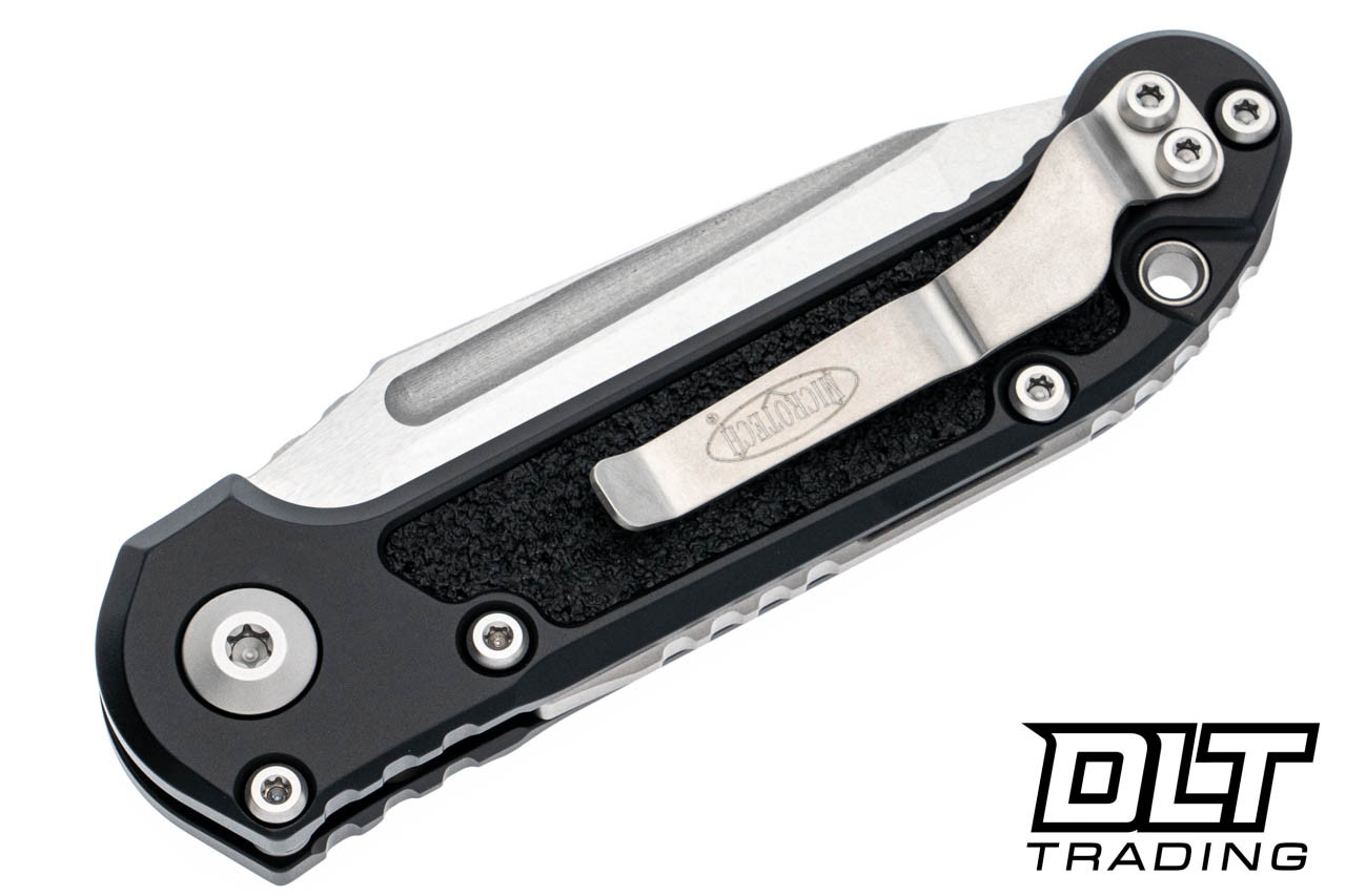 Microtech 1136-10 LUDT Gen III T/E - Black Handle - Stonewashed