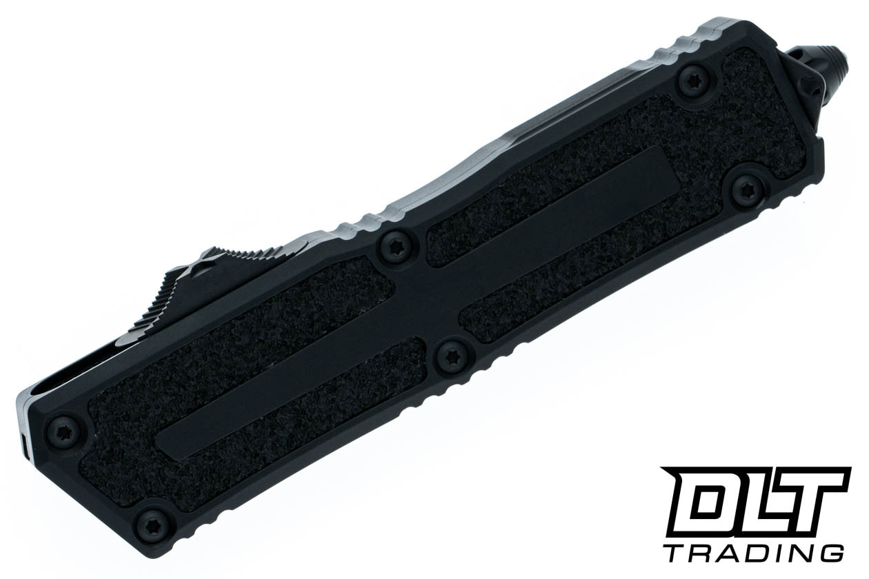 Microtech 1278-2T Scarab II Gen III S/E - Black Handle - Black