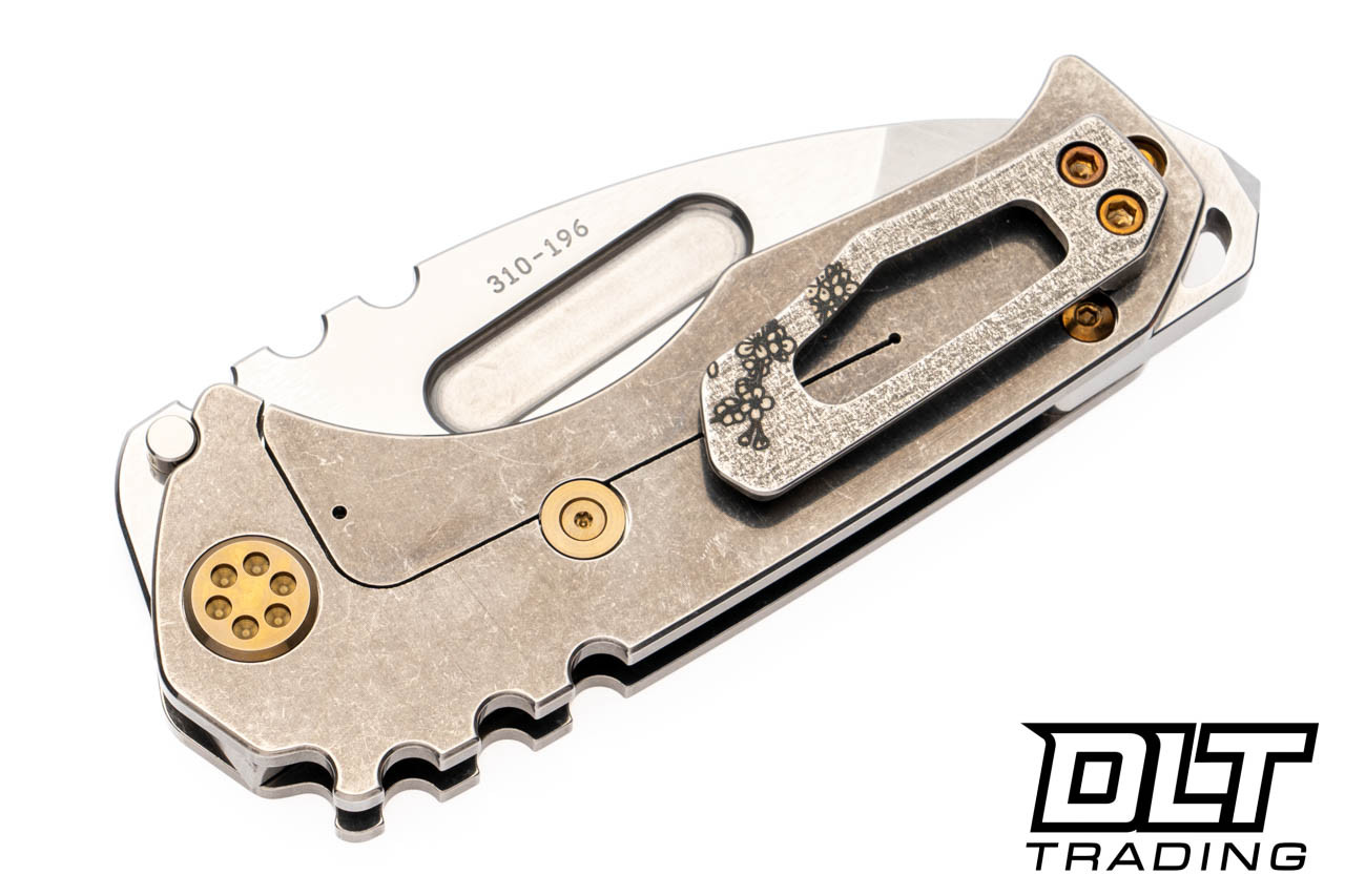 Medford Praetorian Genesis T Flat Ground - Tanto Tumbled S45VN