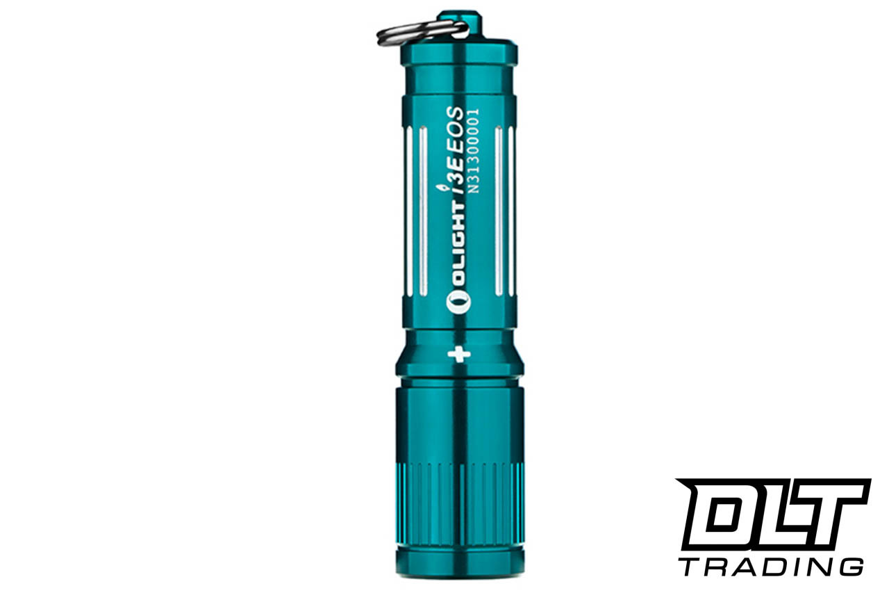 Olight i3E EOS Keychain Flashlight - Olight Blue - DLT Trading