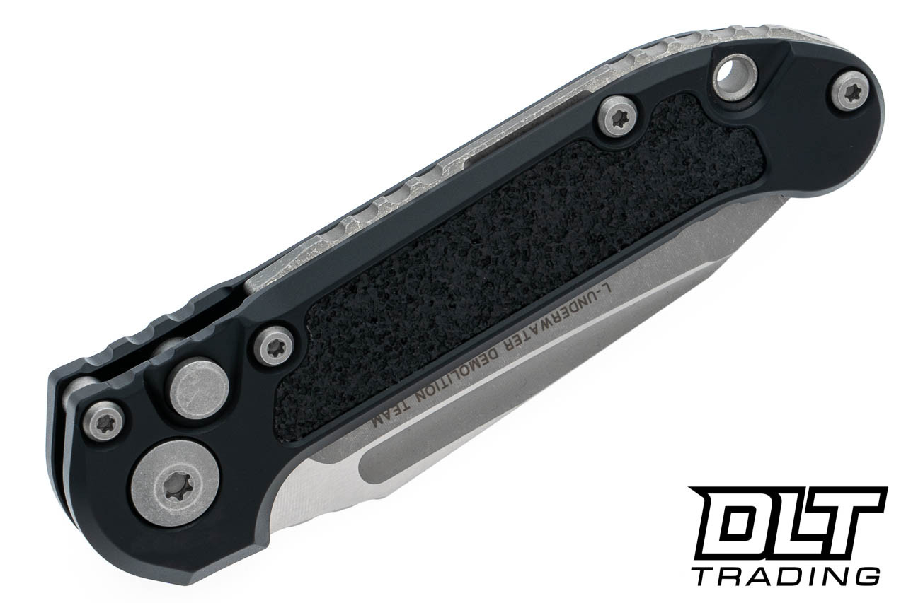 Microtech 1136-10AP LUDT Gen III T/E - Black Handle - Apocalyptic