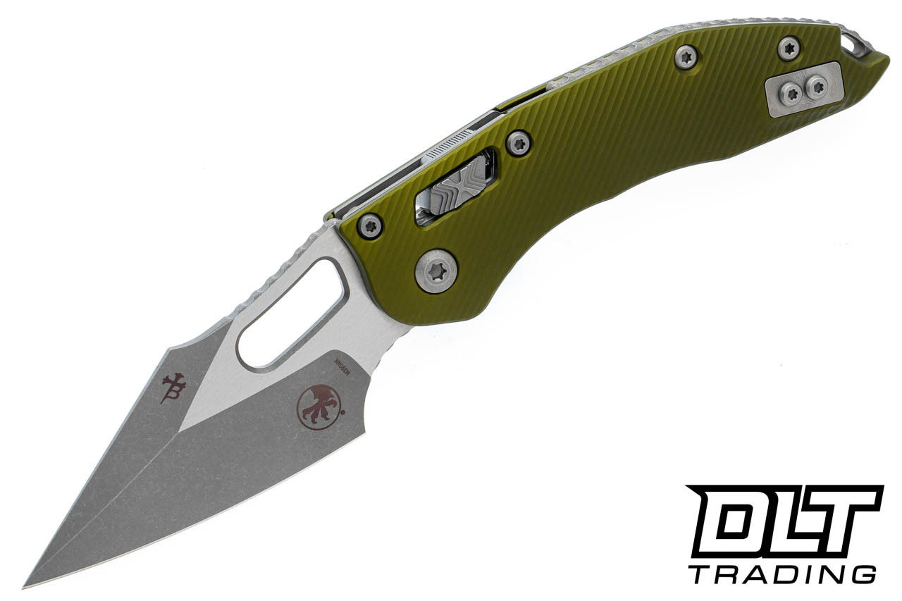 Microtech 169RL-10APFLOD Stitch Ram-Lok - OD Green Fluted Aluminum