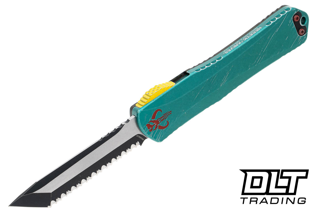 Heretic Manticore X T/E MagnaCut Fully Serrated - Bounty Hunter