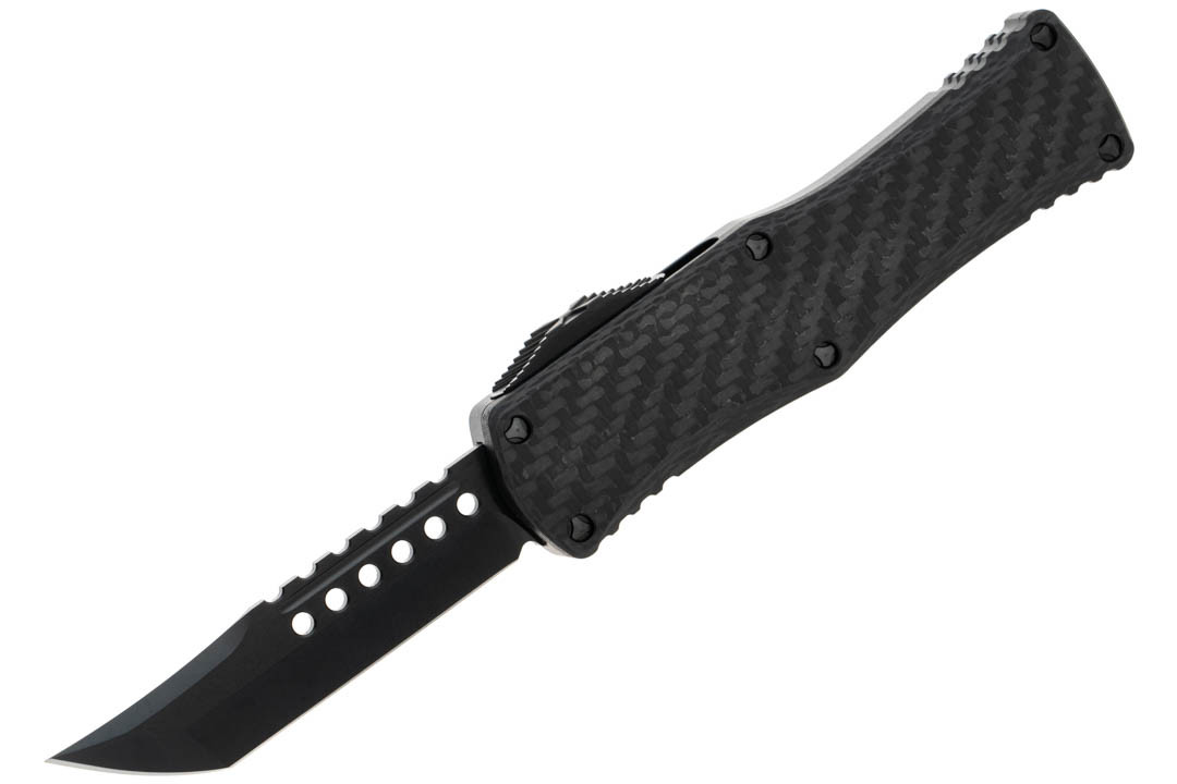 Microtech 919-1DLCTCFSH Hera Hellhound Shadow - Carbon Fiber