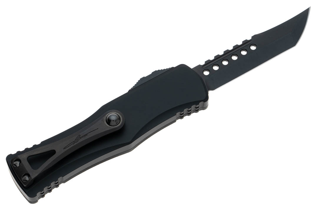 Microtech 919-1DLCTCFSH Hera Hellhound Shadow - Carbon Fiber