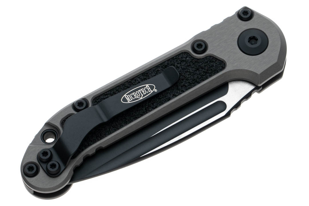 Microtech 1135-1NC LUDT S/E Gen III - Natural Clear Handle - Black