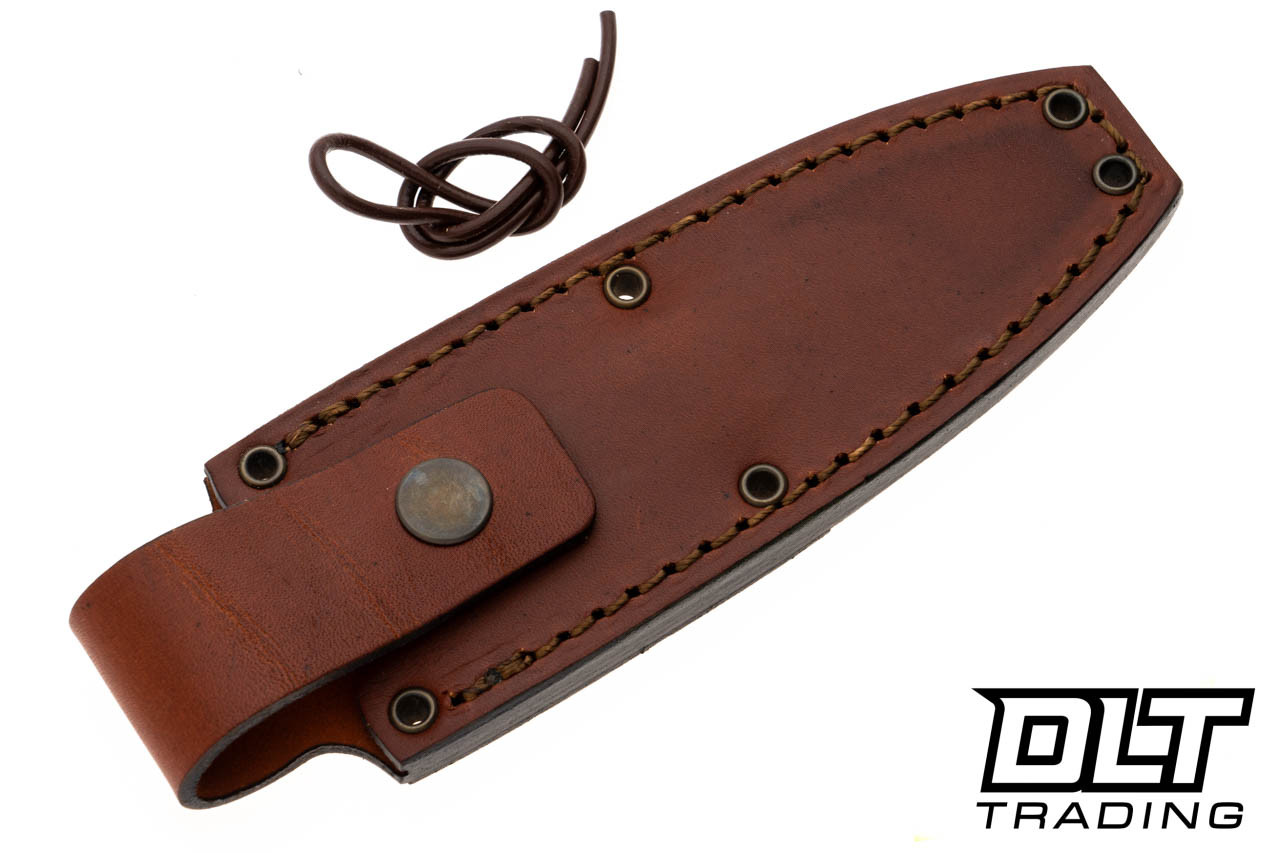 Nordic Knife Lizard 75 - Bison Micarta - 12C27 Blade - DLT Trading