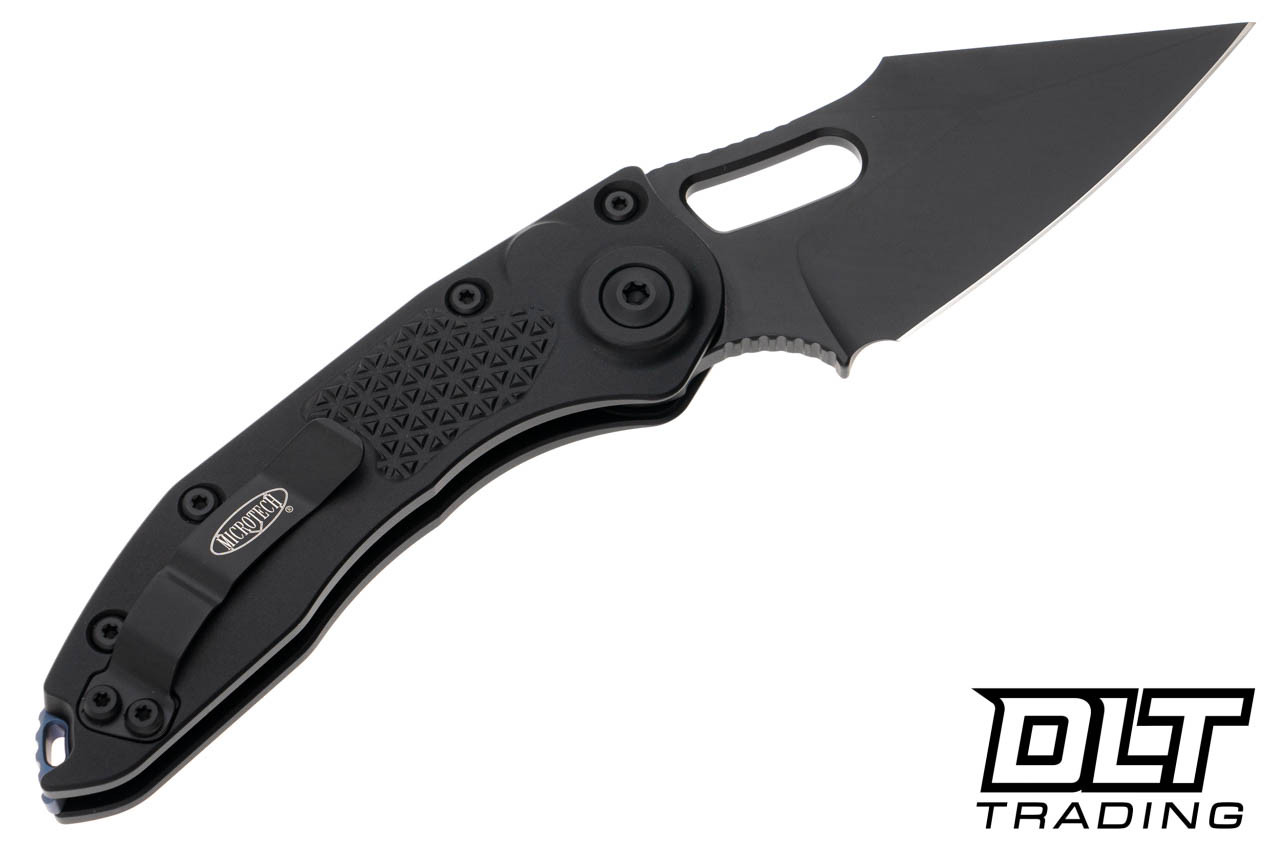 Microtech 169-1BK-A1TI Stitch S/E - Black Handle - Black Blade