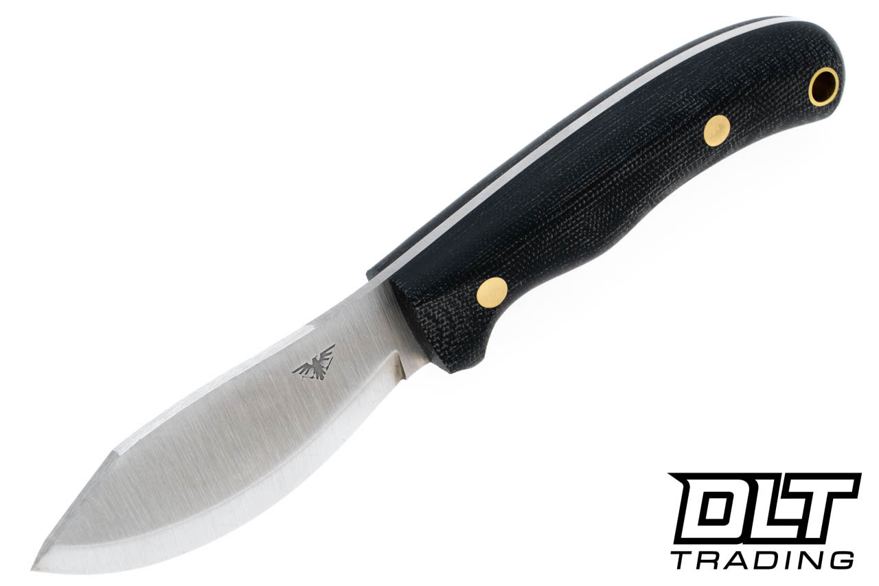 LT Wright Jessmuk C AEB-L - Scandi - Black Micarta - Matte - DLT