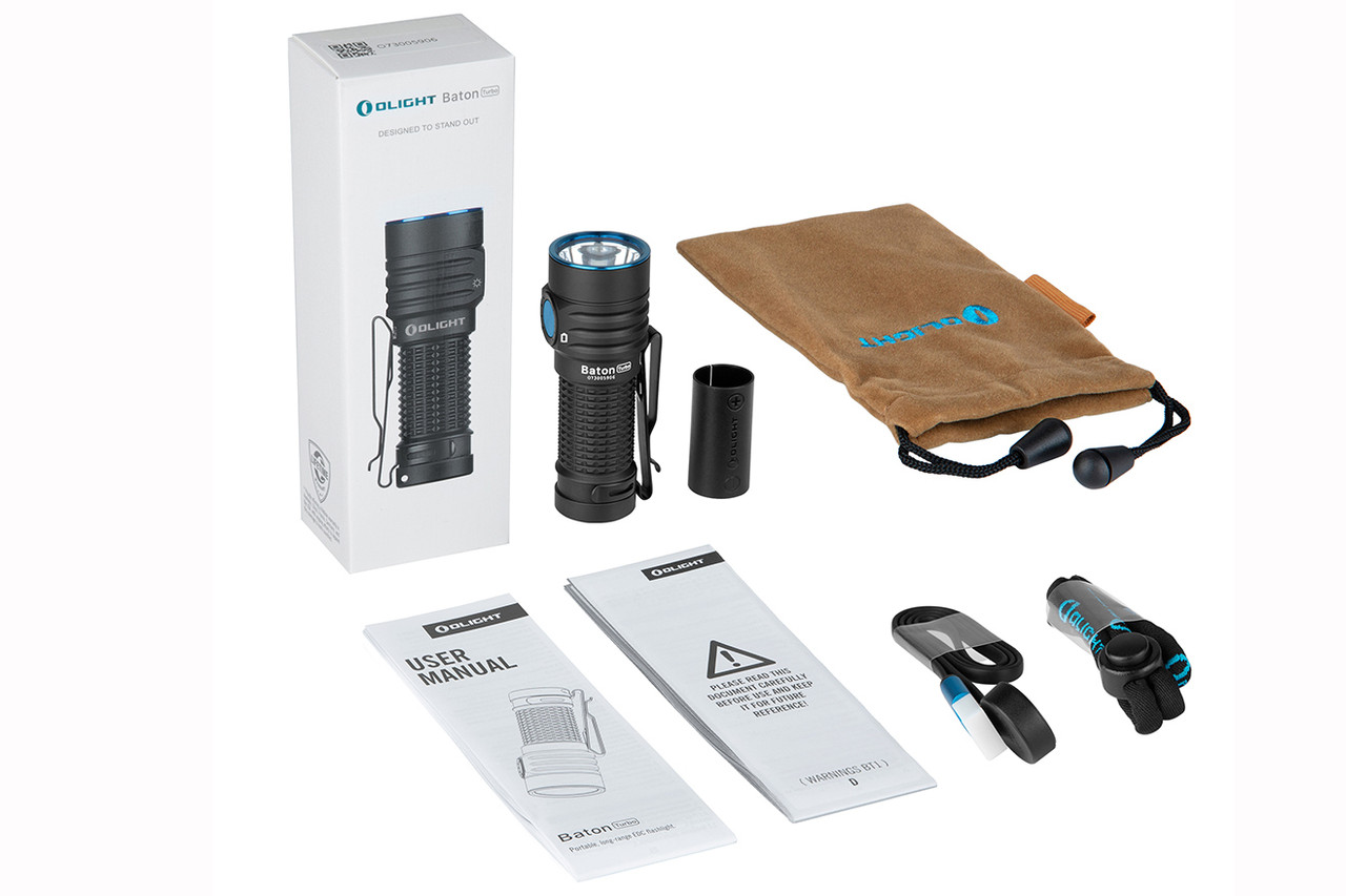 Olight Baton Turbo - Black - Cool White - DLT Trading