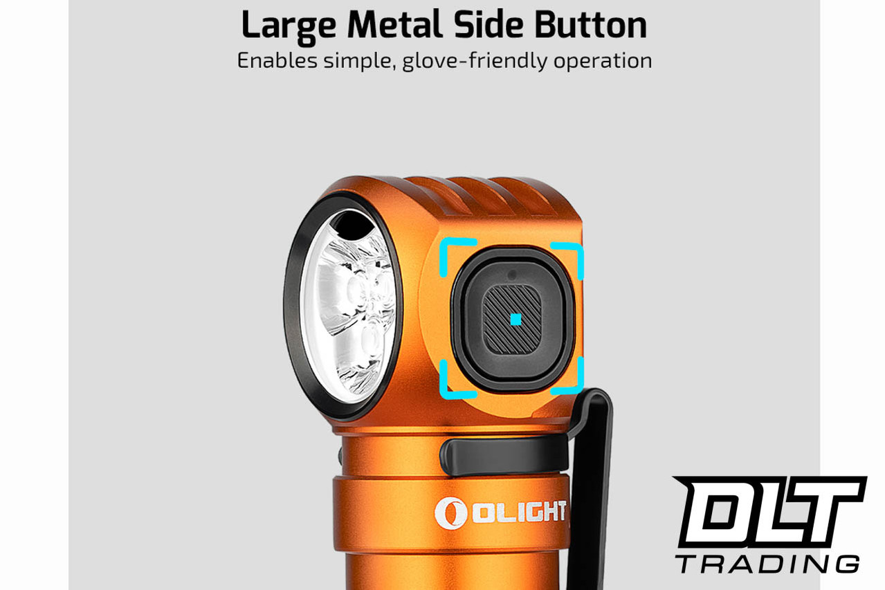 Olight Perun 3 Headlamp - White & Red Light - Black - DLT Trading
