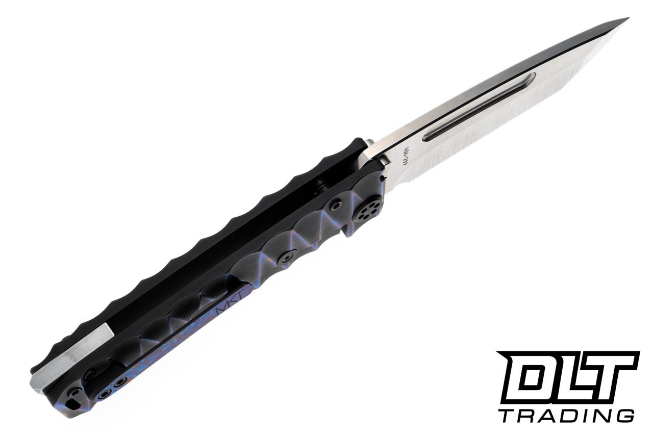 Medford Marauder H Tanto - Tumbled MagnaCut - Black with PenFlm