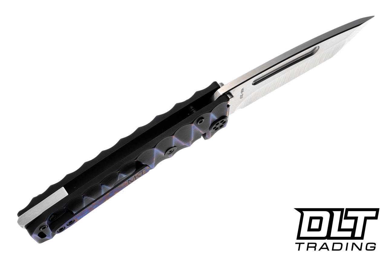 Medford Marauder H Tanto - Tumbled MagnaCut - Black with PenFlm