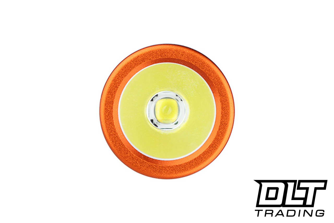 Olight i3E EOS Keychain Flashlight - Orange Skull - DLT Trading
